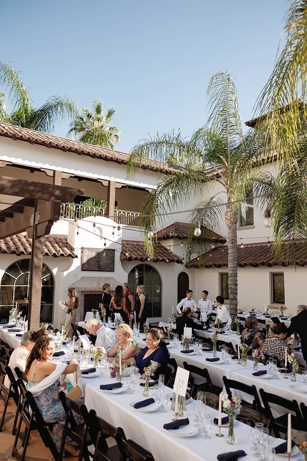 a bilingual wedding reception