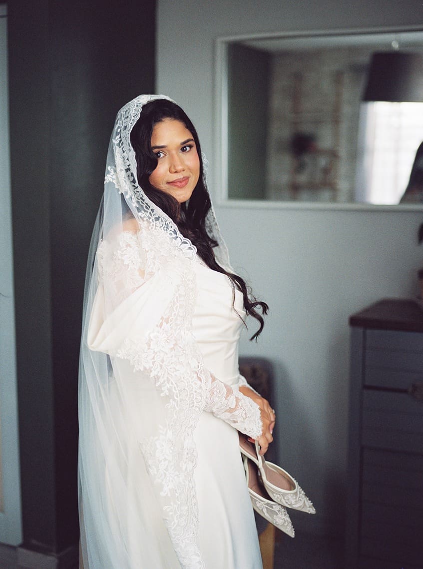 a bride who found a puerto rico destination wedding planner