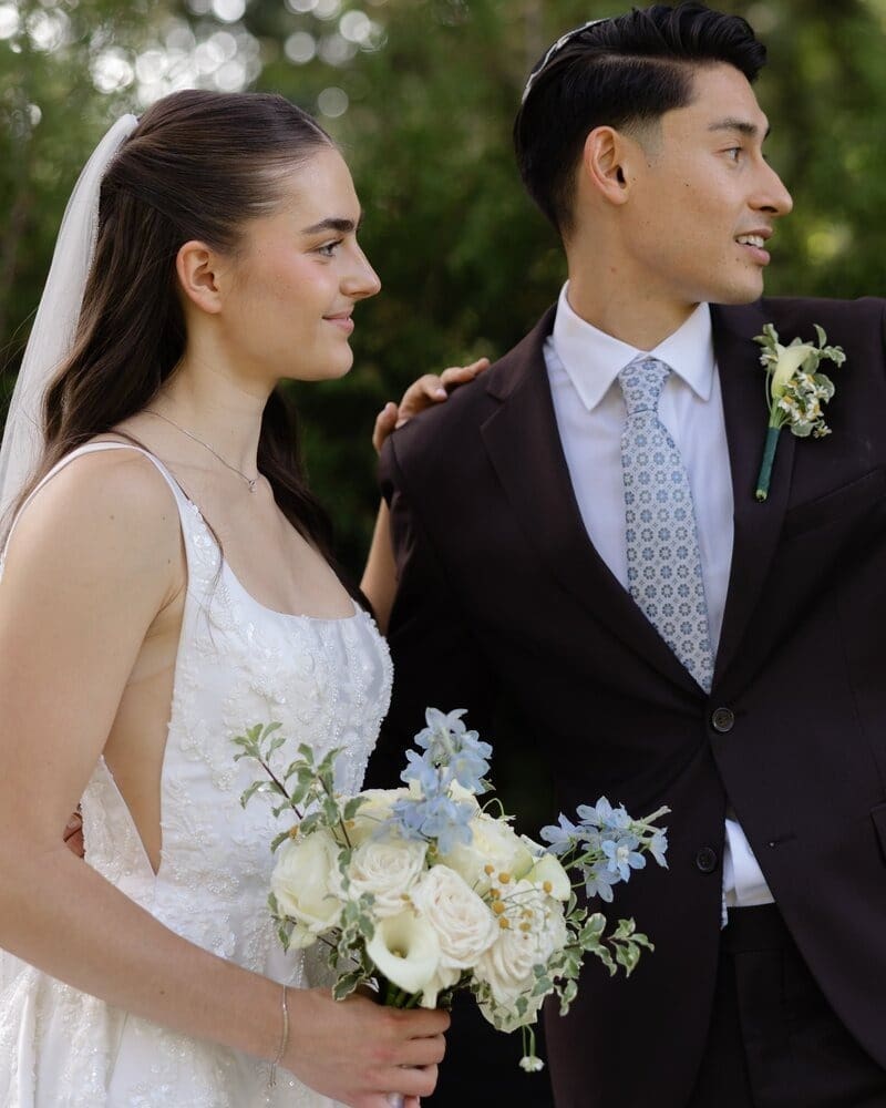 second shooter wedding photography picture of the bride and groom